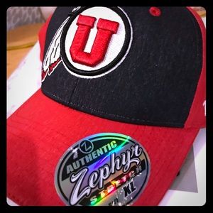 Zephyr fitted Utah utes hat